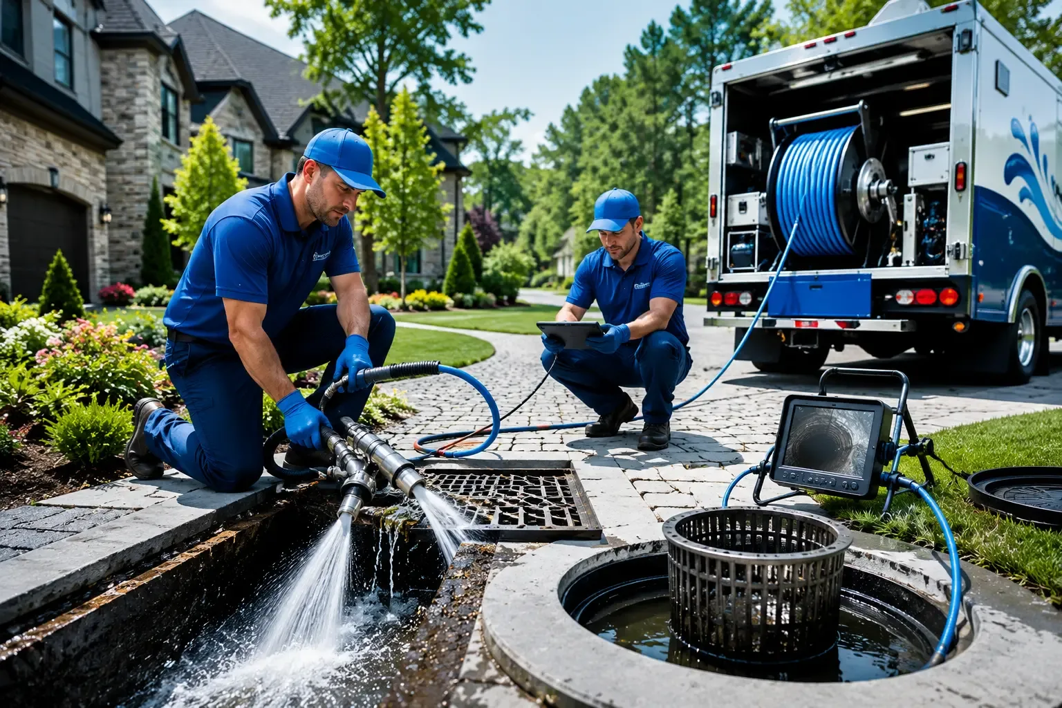 Local outdoor drain cleaning professionals in Delphi, IN